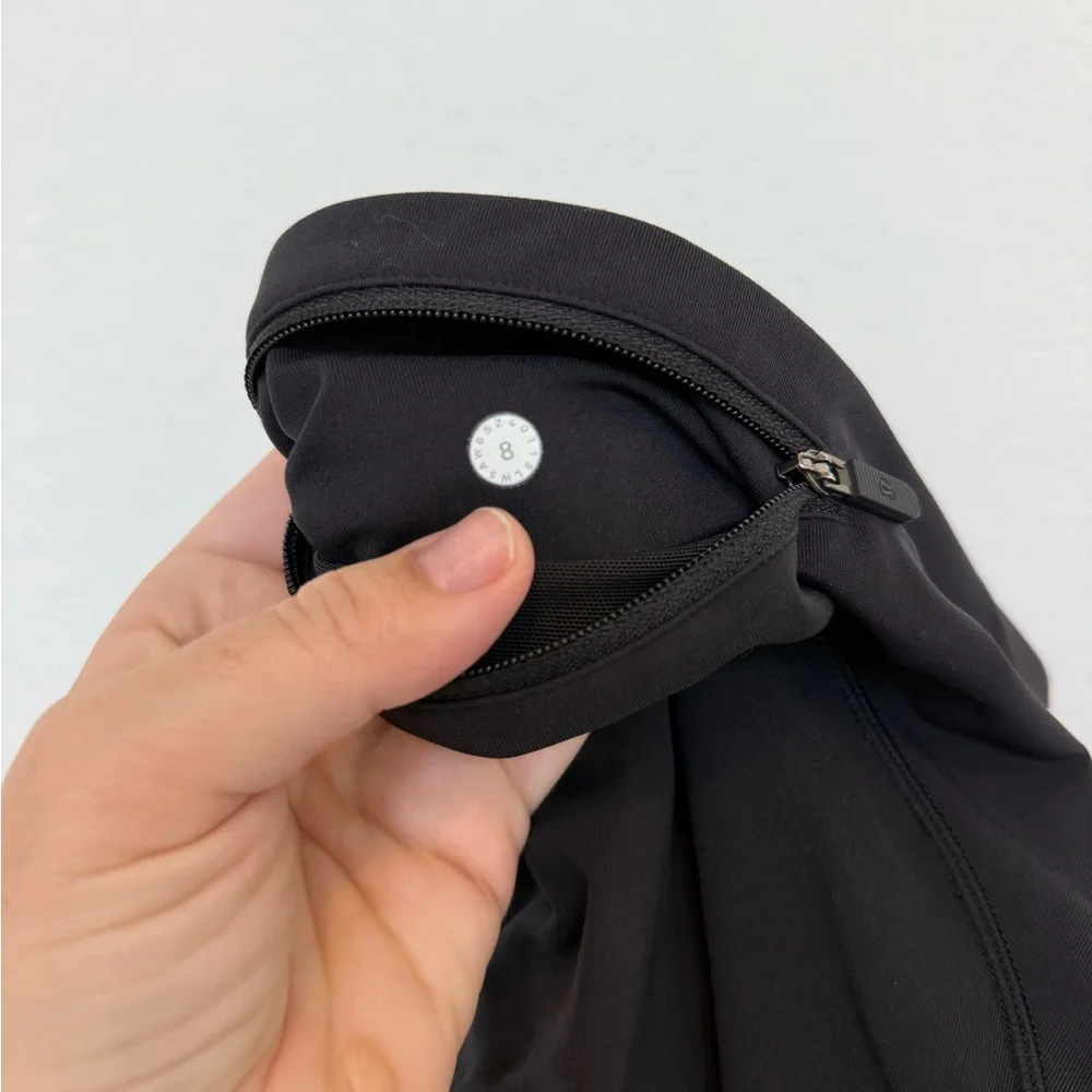 Lululemon Speed Up Tight *Full-On Luxtreme 28" Black Size 8 - Picture 6 of 7